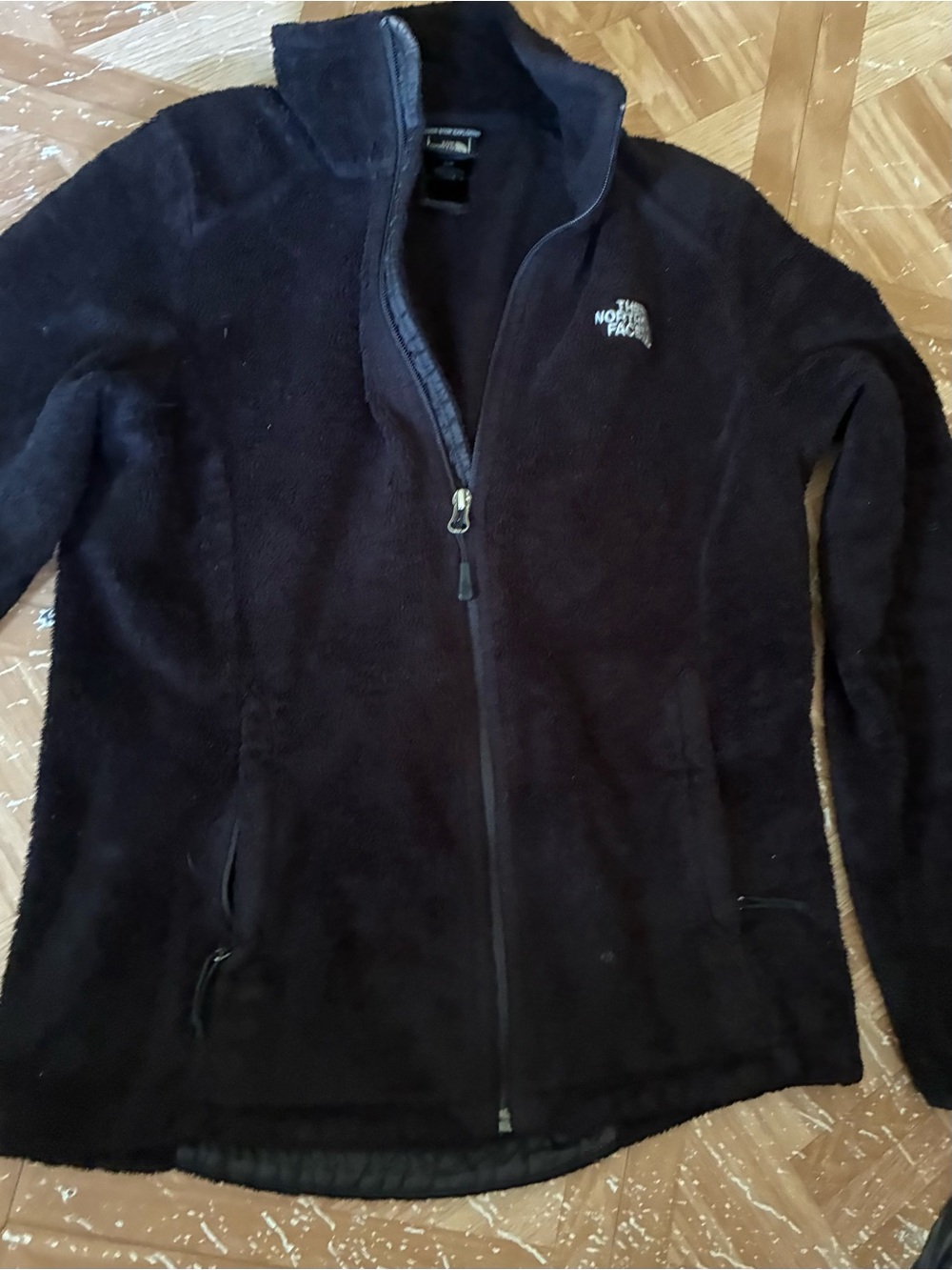 The North Face Black Full-Zip Fleece Jacket